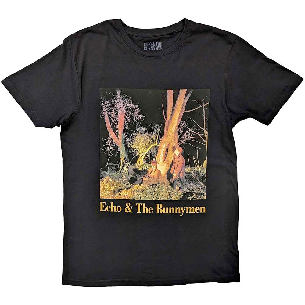 Echo & The Bunnymen - Crocodiles Heren Tshirt - Zwart